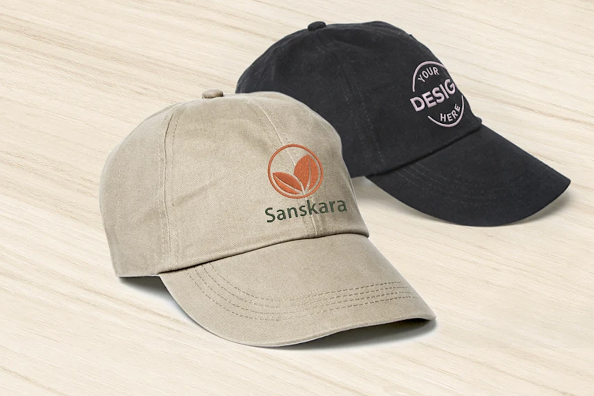 Custom embroidered caps